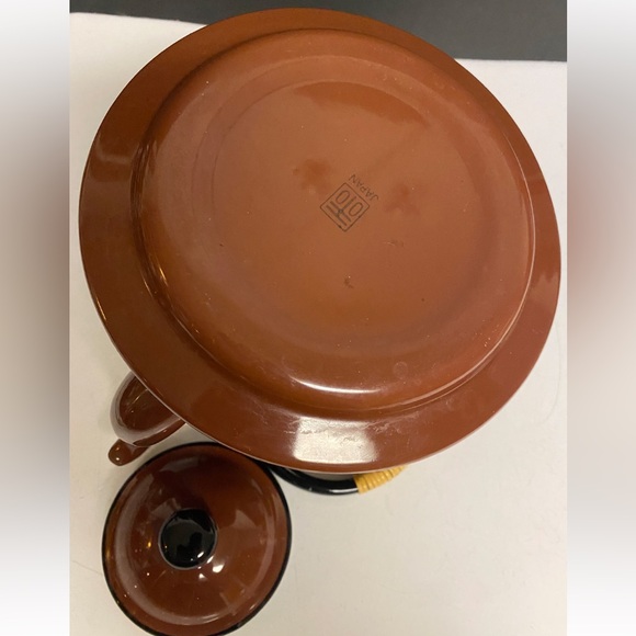 OTTO Enamelware Coffee Pot ~ Collectible Enamel Rustic Pitcher Country Kitchen - Picture 8 of 11